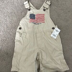 Oshkosh American boys overalls NWT size 3t